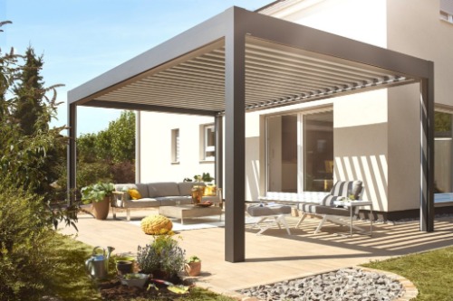 Lamellendach - alternative Terrassenüberdachung